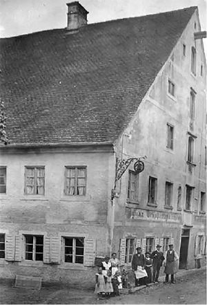 Der Allrambräu, historische Aufnahme, Quelle: Archiv Markt Velden