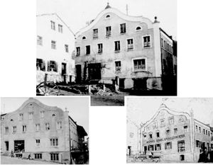Historische Ansichten des Stieglbräu; Quelle: Archiv Markt Velden