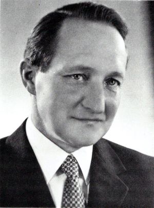 Landrat Hans Geiselbrechtinger, März 1973