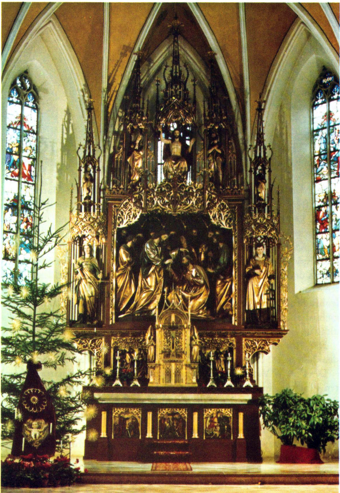 Hochaltar der Veldener Pfarrkirche St. Peter