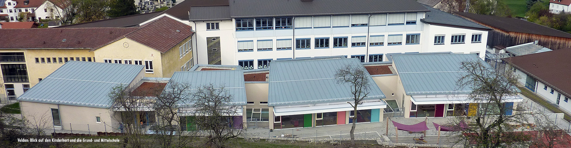 Grund- und Mittelschule Velden mit benachbartem Hort