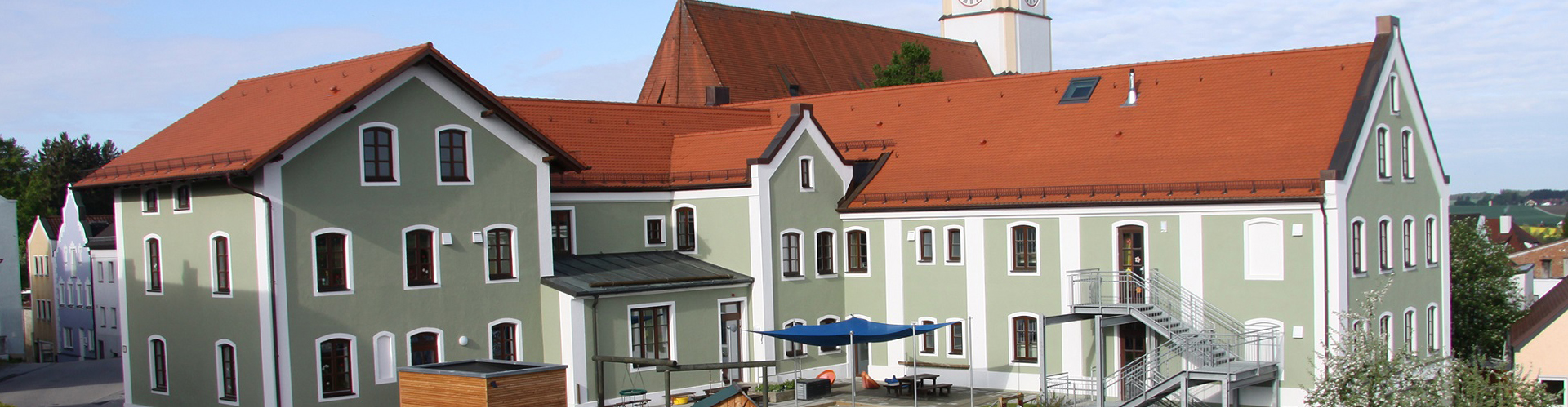 Kindergarten "Haus Sonnenschein" im Mai 2013, Foto: Archiv Markt Velden